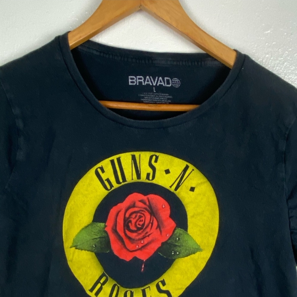 Guns N’ Roses Short Sleeve Crop Tee